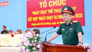 Trường Cao đẳng Hậu cần 2 tổ chức ngày chạy thể thao quân sự kết hợp ngày chạy olympic năm 2025