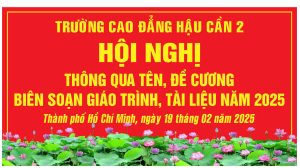 Hội nghị thông qua tên, đề cương biên soạn giáo trình và tài liệu năm 2025